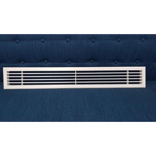 Cửa gió nan thẳng, miệng gió nan thẳng, nan bầu dục kt 1000x150, chất liệu nhựa ABS