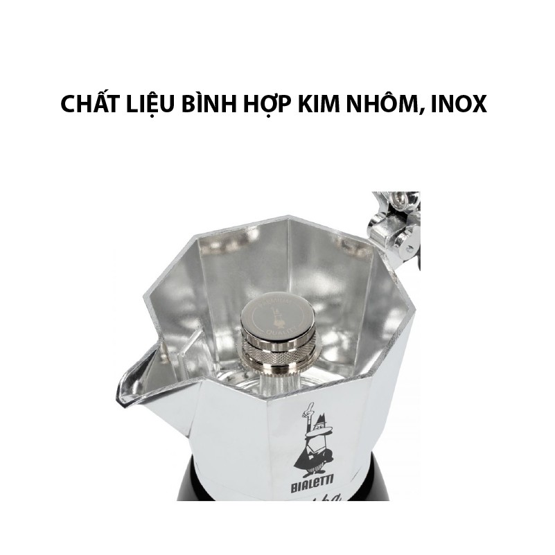 Bình pha cafe Bialetti - Moka 3 cup - 990001162