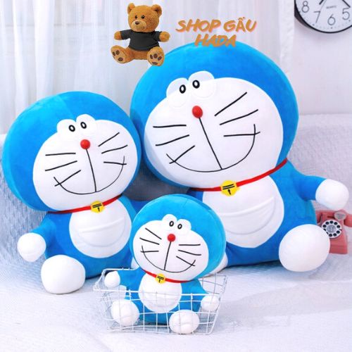 Gấu Bông Doremon Cho Bé - Chất Liệu Vải Nhung Hàn Quốc Đáng Yêu Nghộ Nghĩnh