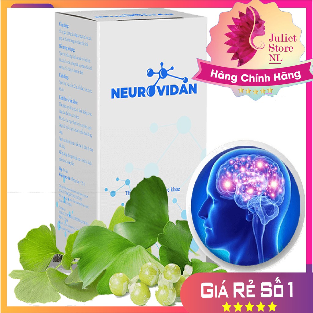 CHÍNH HÃNG NEUROVIDAN VIÊN UỐNG TĂNG CƯỜNG TUẦN HOÀN MÁU NÃO,NGĂN NGỪA ĐỘT QUỴ,ĐẨY LÙI SUY NHƯỢC, CẢI THIỆN TRÍ NHỚ 100%