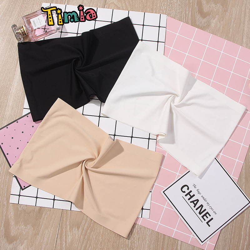 Áo ngực ống không dây bằng vải lụa thoáng khí cho nữ