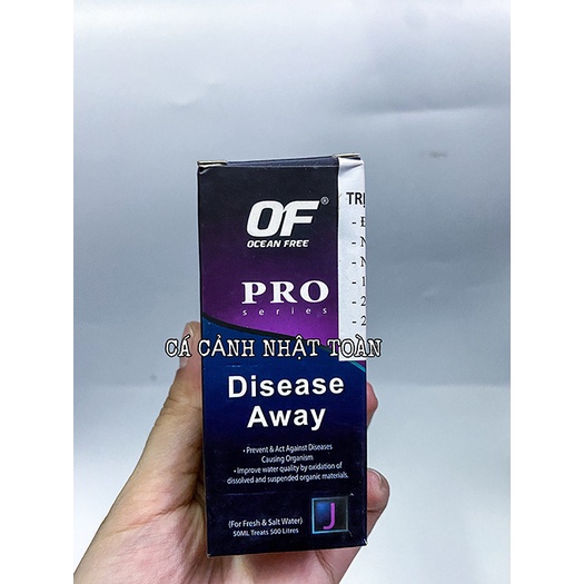 DUNG DỊCH DISEASE AWAY J OCEAN FREE 50ML