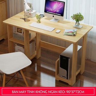 Bàn máy tính gỗ hàng cao cấp KT 90*37*72cm