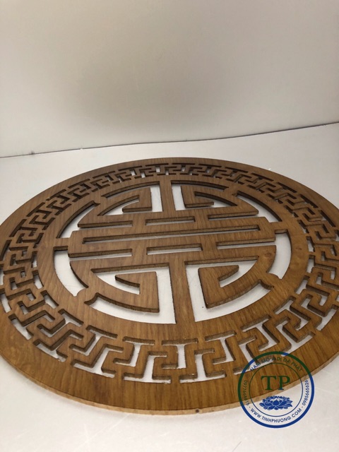 Tấm trang trí bàn thờ treo tường mẫu chữ Thọ