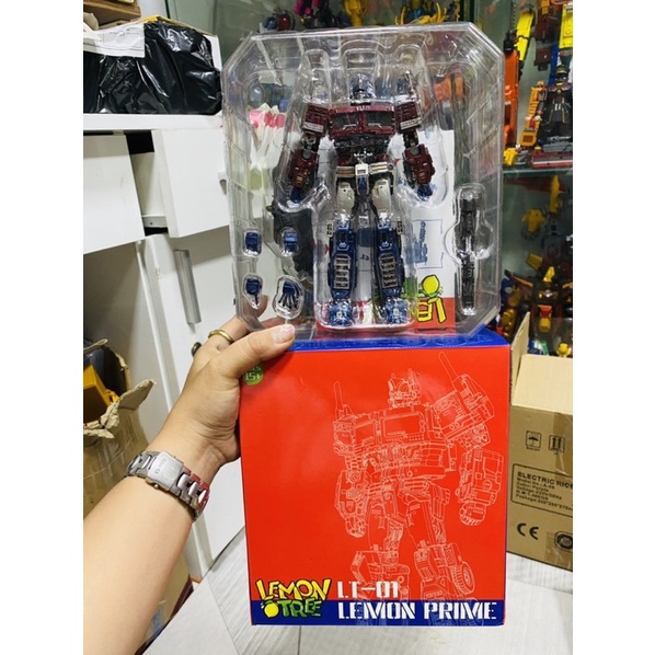 Đồ chơi Robo Transformer Free Ongkir Lemon Tree LT01 OPTIMUS PRIME LT 01