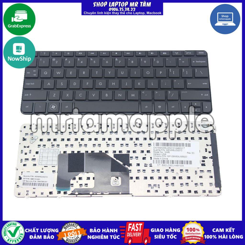 (KEYBOARD) BÀN PHÍM LAPTOP HP MINI 210 dùng cho Compaq Mini 210-1000, 210-1100