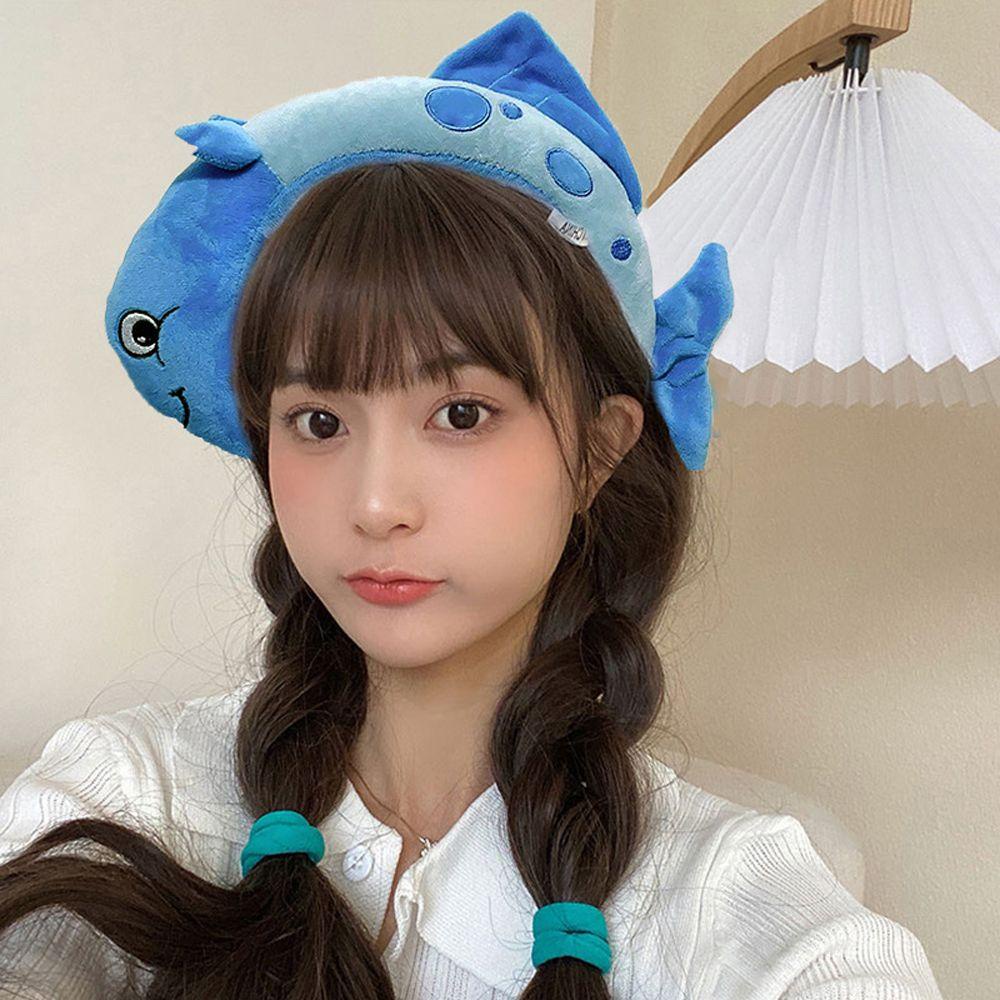 Băng Đô Cài Tóc Chống Trượt Họa Tiết Hoạt Hình Dễ Thương WMES15H