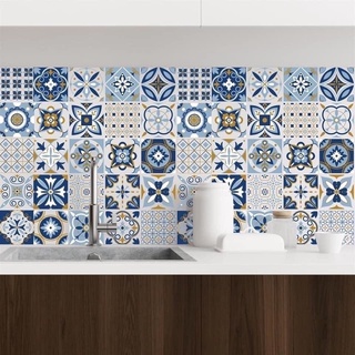 decal gạch bông chịu nước mã C17
