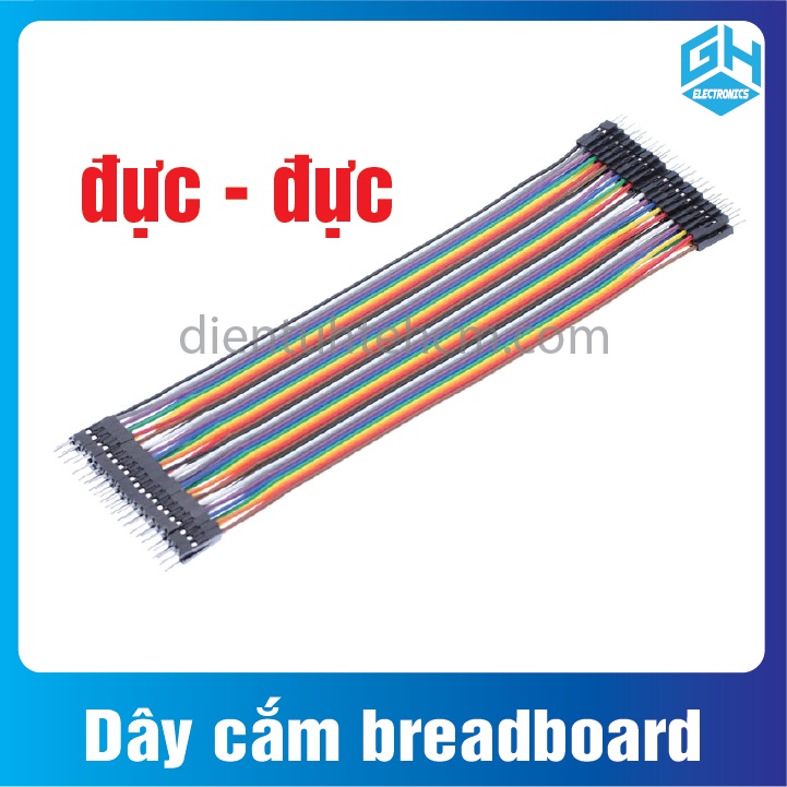 Dây cắm breadboard 40P dài 20cm loại tốt tùy chọn trong phân loại