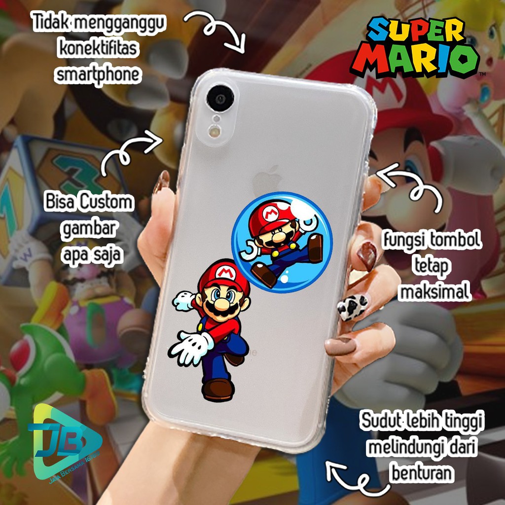 Ốp Điện Thoại Mềm Hình Super Mario Cho Vivo Y12 Y15 Y17 Y19 Y20 Y12S Y30 Y50 Y91 Y95 Y93 Jb3789