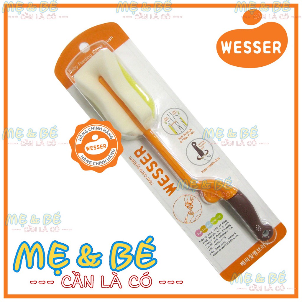 CÂY RỬA BÌNH SỮA WESSER 360 ĐỘ