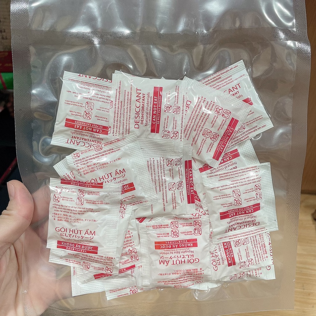 Gói hút ẩm 3gram[Đóng Gói 500gram]