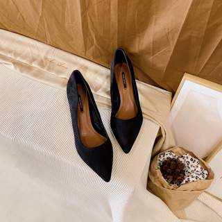 [GIÀY CAO GÓT] Zara da lộn 3ph