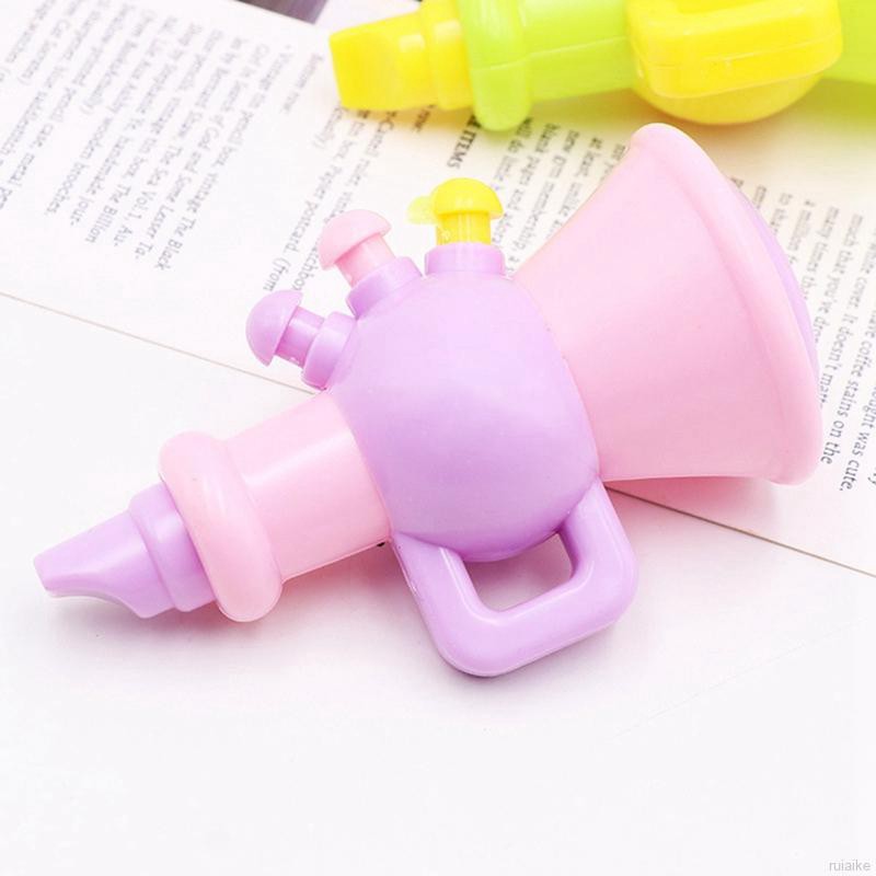 🍭 ruiaike 🍭 Funny Colorful Horn Hooter Trumpet Instruments Musical Toys Early Learning Eduactional Toys Gifts