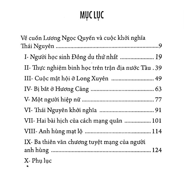 Sách - Lương Ngọc Quyến Và Cuộc Khởi Nghĩa Thái Nguyên 1917