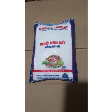 Muối i ốt gói 500g