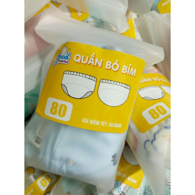 Quần Bỏ Bỉm Goodmama Sz 80-90-100(1chiếc)