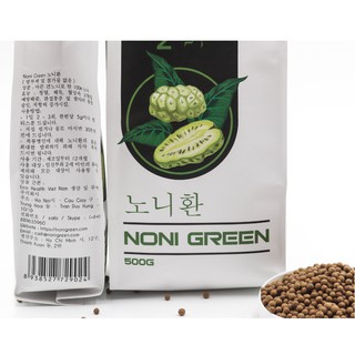 Viên nhàu noni 500g hộp giấy lục lăng