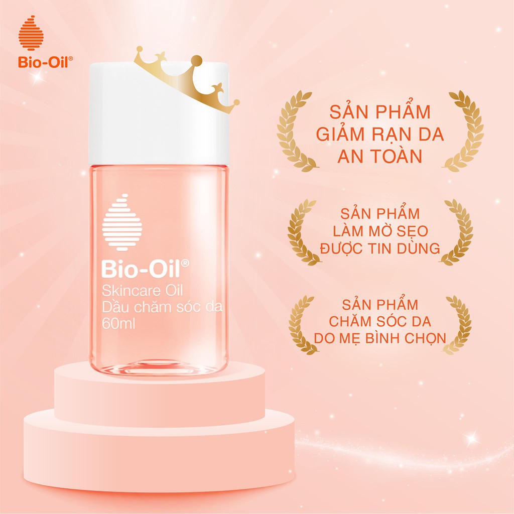 Dầu dưỡng giúp mờ sẹo &amp; giảm rạn da Bio Oil