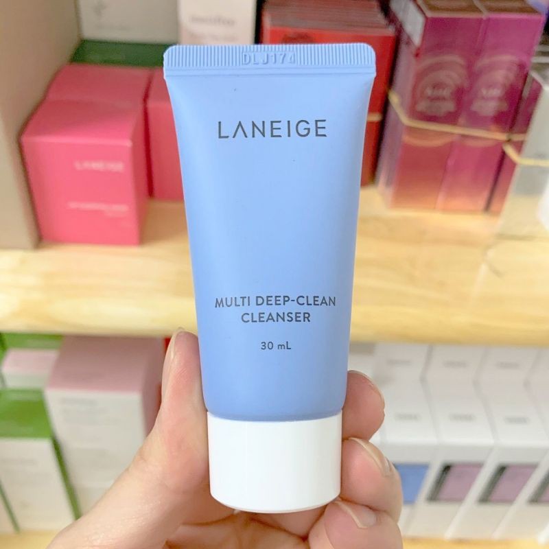 [Mini 30ml] Sữa Rữa Mặt Laneige Multi Deep Clean Cleanser Chuyên Da Dầu