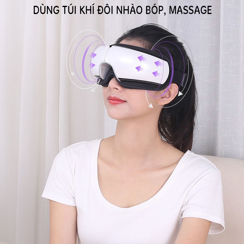 Máy Massage Mắt Thông Minh Eye Care Công Nghệ Khí Nén Thế Hệ Mới -Xoa dịu cơn mỏi mắt, giảm thâm quầng hiệu quả 21