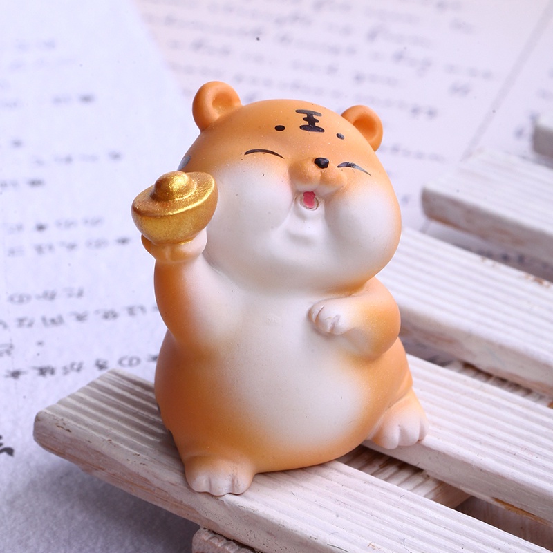 Mô Hình Tượng Hổ Để Bàn Trang Trí Độc Đáo