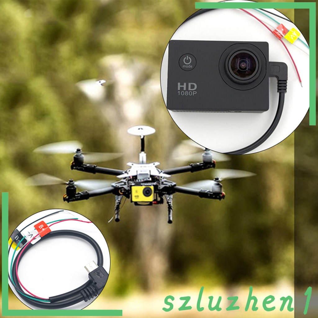 Dây Cáp Usb Cho Camera Hành Trình Sjcam Sj4000 Sj4000 + Sj4000 Wifi