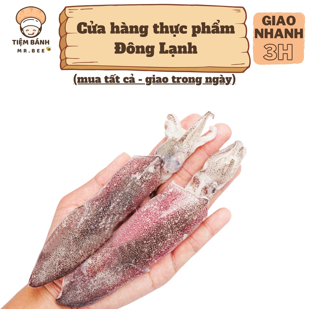 [Chỉ giao HCM] – Mực Trứng Thượng Hạng Size 22 – 500g