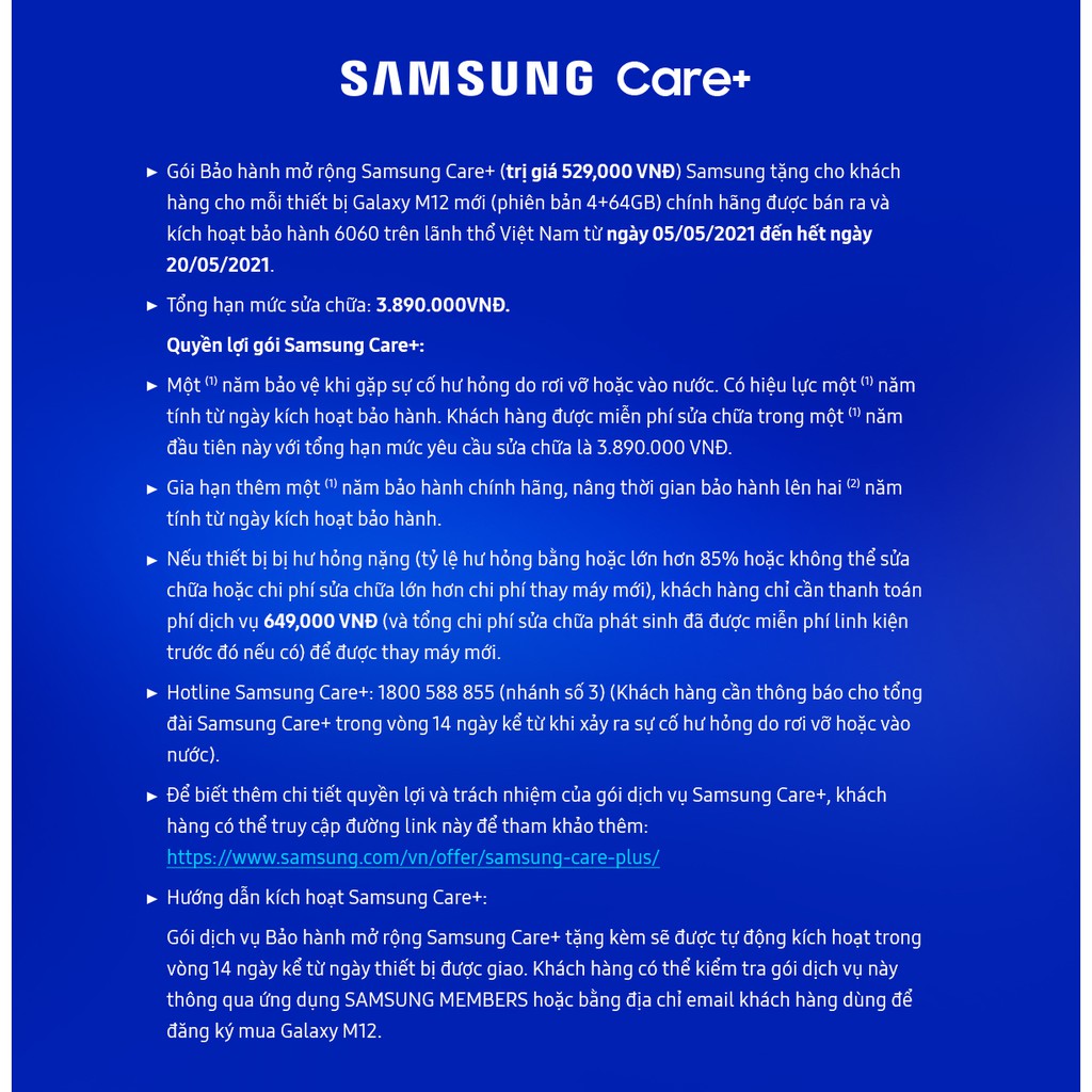 [Mã ELMALL1TR giảm 5% đơn 3TR] Điện Thoại Samsung Galaxy M12 (4GB/64GB) - Hãng Phân Phối Chính Thức | BigBuy360 - bigbuy360.vn