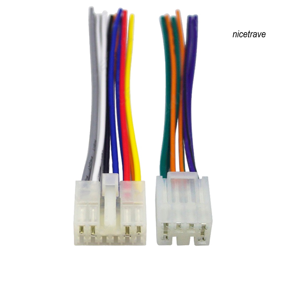 Bộ 2 sợi dây cáp nối âm thanh nổi máy phát CD radio cho xe hơi Toyota