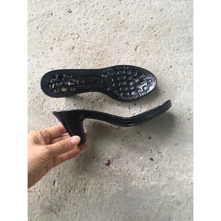 Đế gót cao 7cm và 9cmdùng móc len 2