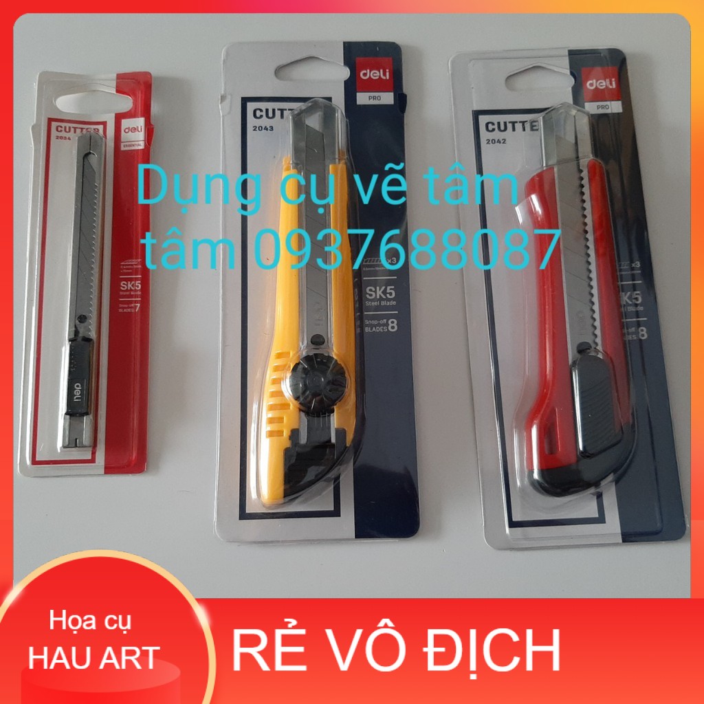 Dao rọc giấy, Dao gọt chì Deli
