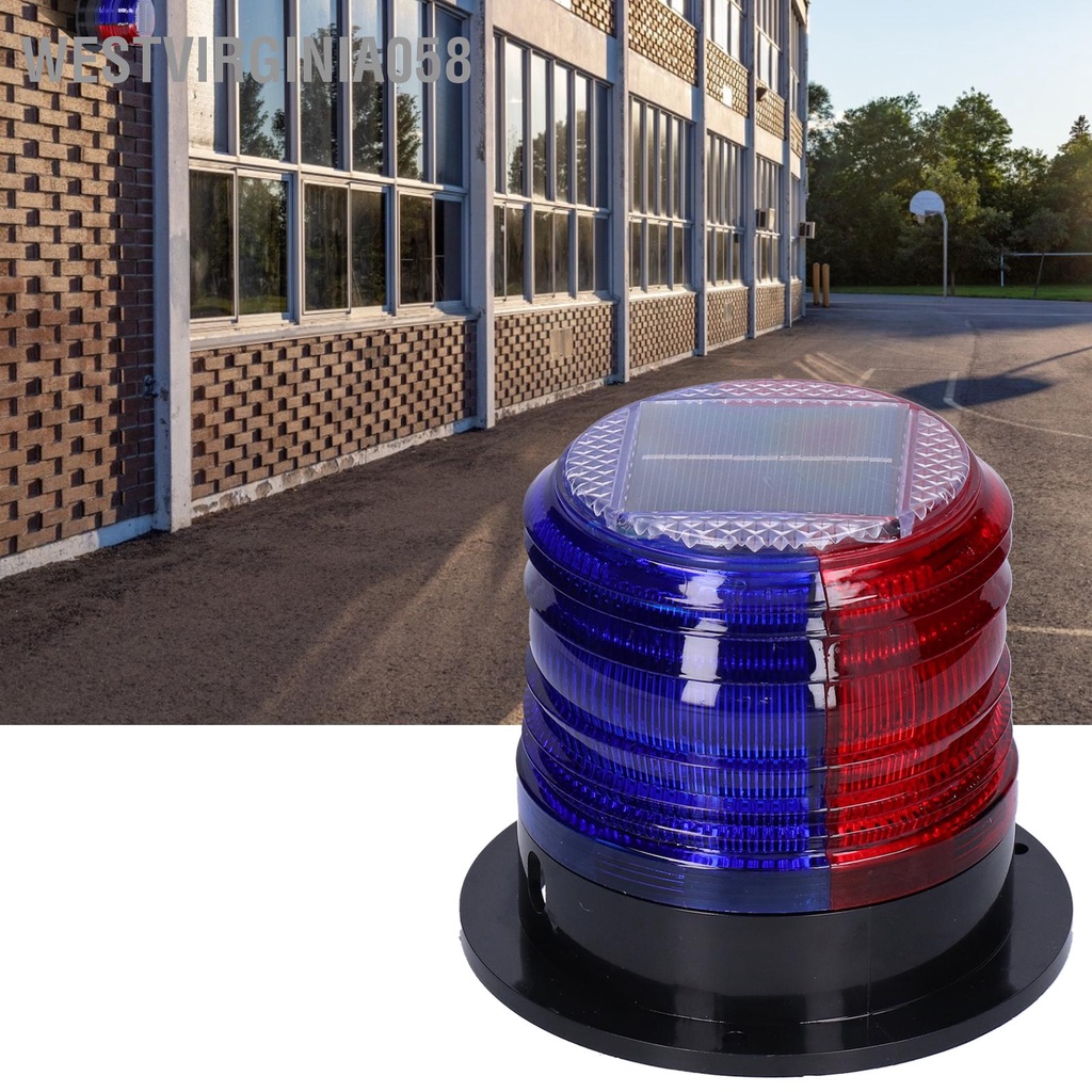 Có thể bán buôn Đèn LED năng lượng mặt trời nhấp nháy cảnh báo ban đêm Ánh sáng từ tính Đa Chống thấm nước cho nhà máy ô tô Tòa văn phòng 5V Westvirginia058 Hàng giao ngay