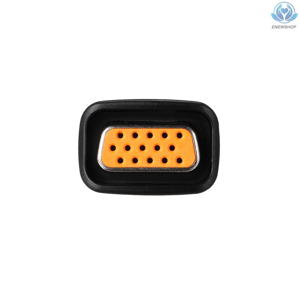 【enew】Mini DisplayPort DP to VGA Adapter Gold Platerd 1080P Thunderbolt Male to VGA Female Converter Connector for  for  Pro/ Air, for iMac | BigBuy360 - bigbuy360.vn