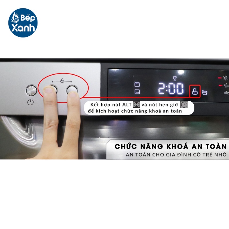 [FREESHIP HCM] Máy Rửa Chén Độc Lập Ecalite EDW-SMS6015AS - Màu Bạc