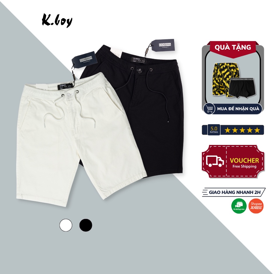 Quần Short lưng thun Nam Kboy Quần đùi nam trơn lưng thun co giãn bigsize thoáng mát, hợp dáng dễ dàng phối đồ - Q07
