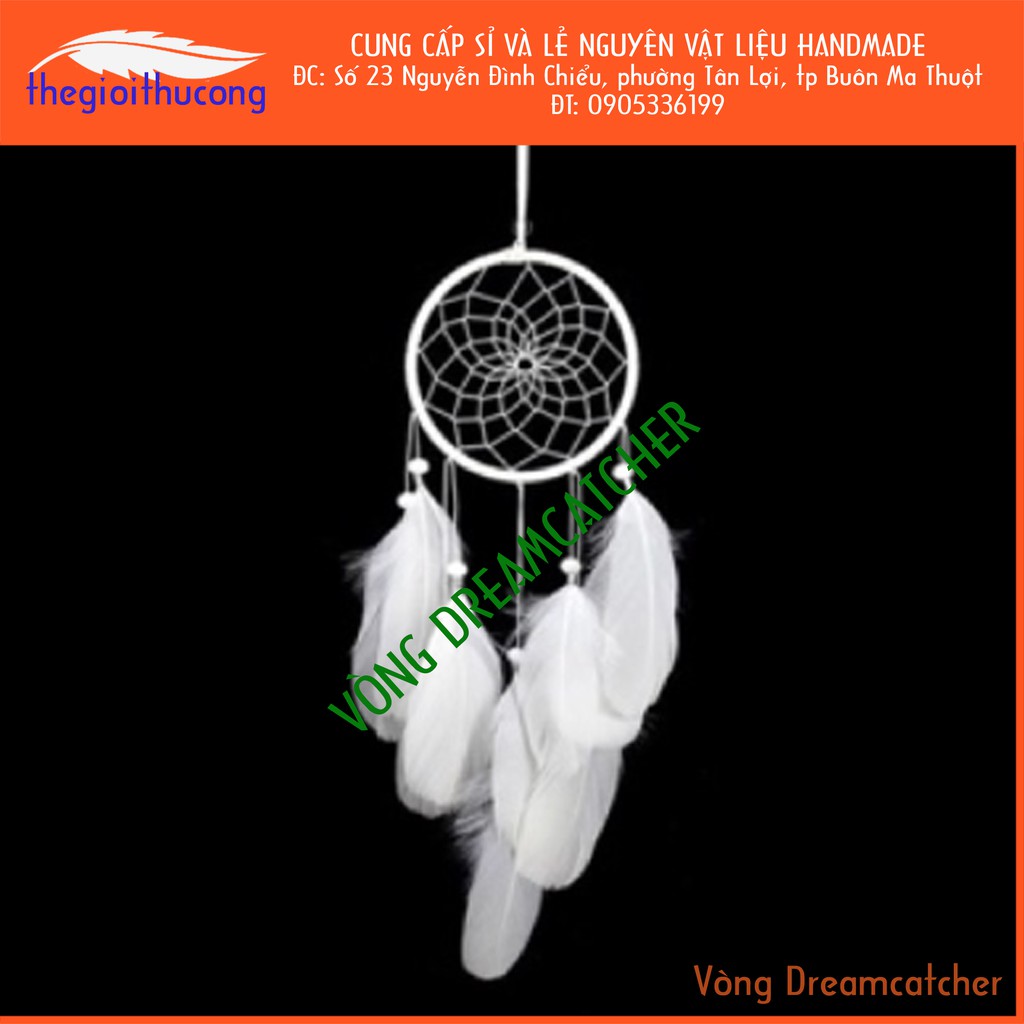 [Rẻ nhất shopee] Vòng dreamcatcher đường kính 15 cm