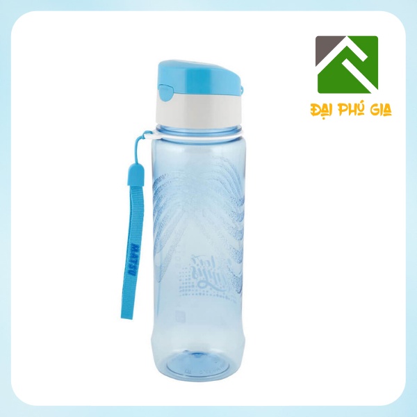 Bình nước trong suốt Matsu Duy Tân 700ml dáng thể thao làm từ nhựa chính hãng no.557