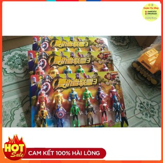 Vỉ đồ chơi 12 anh em siêu nhân