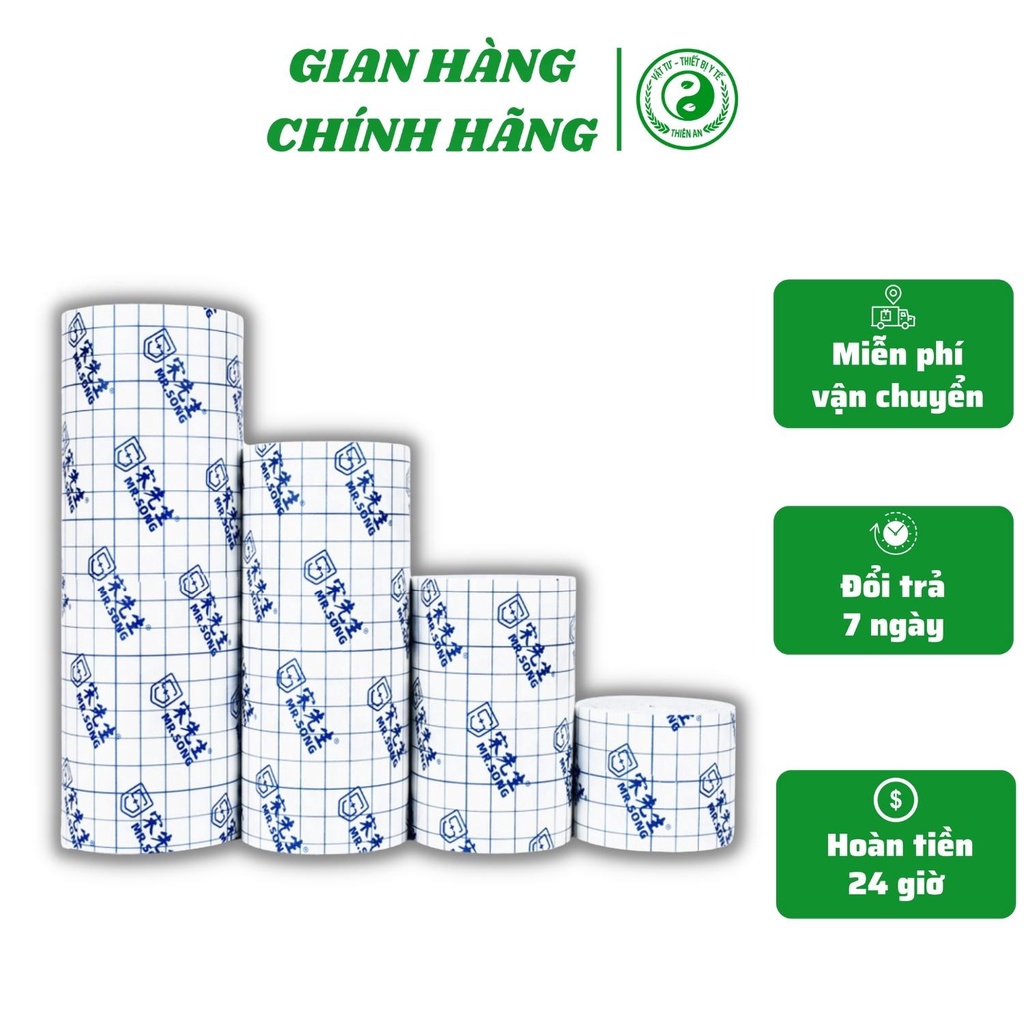 Băng dán cố định thuốc đắp, cao dán cho các bác sĩ Y học cổ truyền- Siêu dính- siêu thoáng khí- Siêu tiện lợi