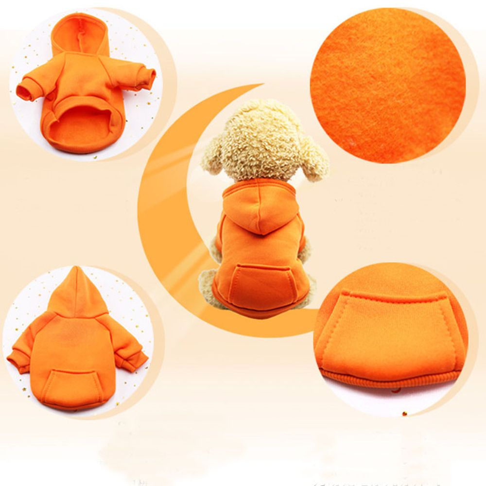 Áo hoodie giữ ấm nhiều màu sắc tùy chọn phong cách thu đông cho thú cưng