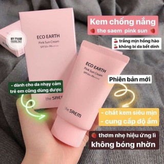 Kem chống nắng The Seam Eco Earth Power SPF50+++ 50gr