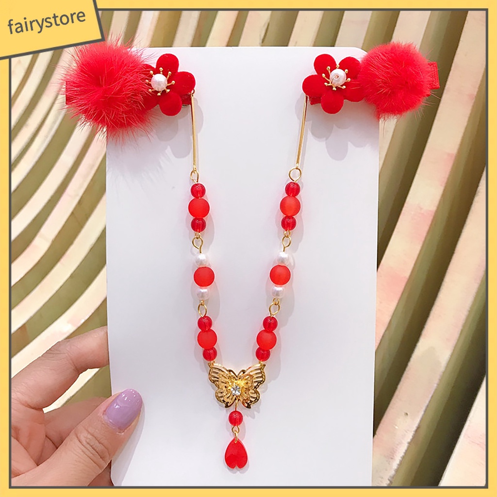 Cài Tóc Handmade Phong Cách Trung Hoa Cho Bé Gái