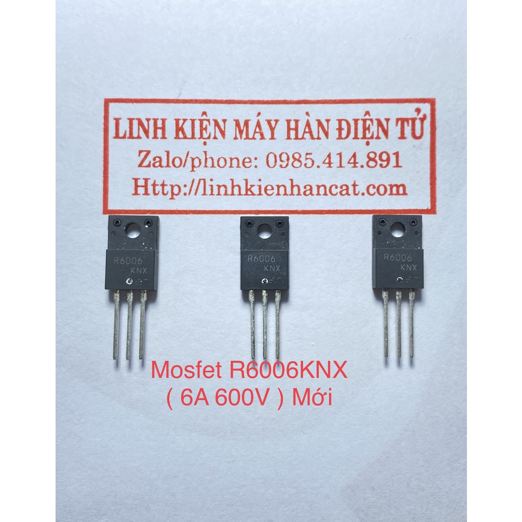 Mosfet R6006KNX ( 6A 600V ) - Linh Kiện Điện Tử