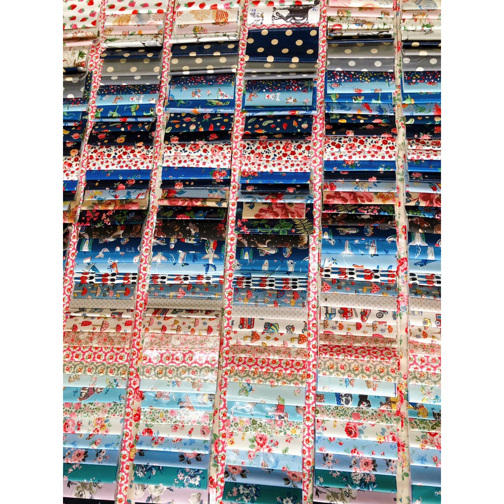 VẢI CANVAS PHỦ PVC CATH KIDSON HÌNH VỎ SÒ P3