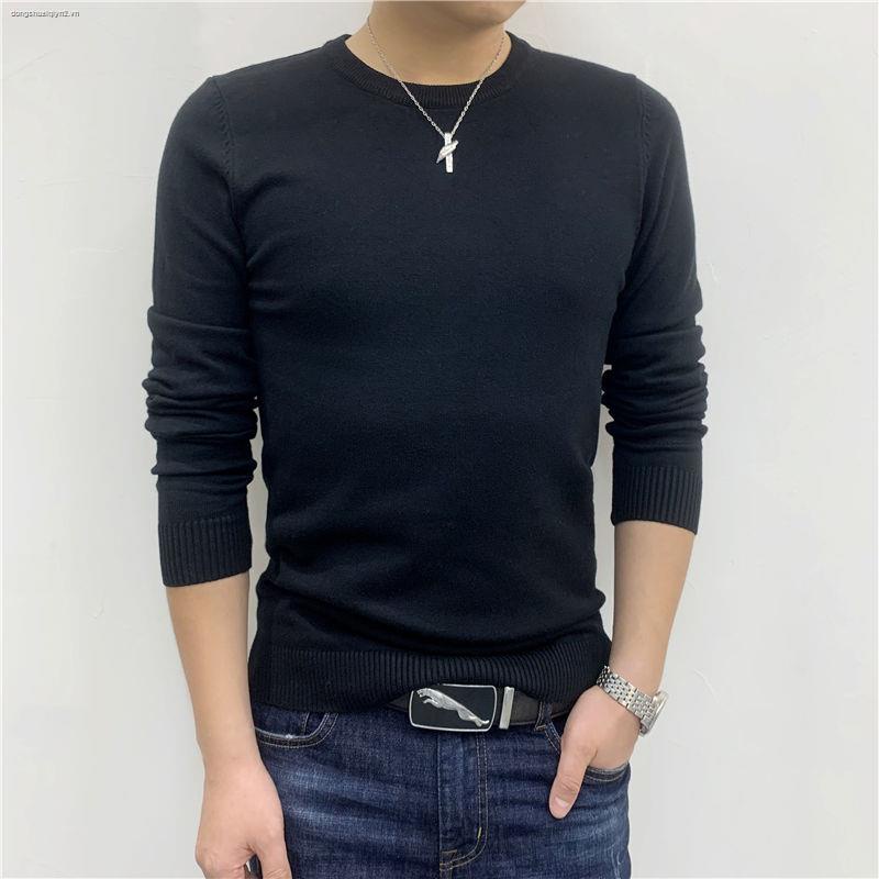 Áo thun tay ngắn cổ tròn thời trang xuân thu cho nam