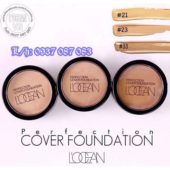 KEM CHE KHUYẾT ĐIỂM L'OCEAN , CHE PHỦ HẾT ĐỐM NÂU, ĐỒI MỒI, TÀN NHANG COVER FOUNDATION | BigBuy360 - bigbuy360.vn