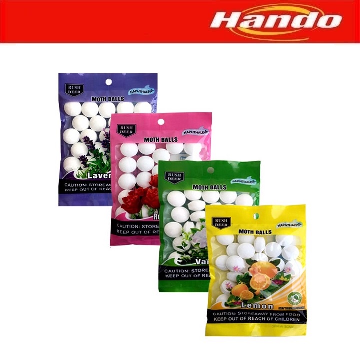 Gói long não thơm khử mùi đuổi côn trùng tủ quần áo Hando 120g