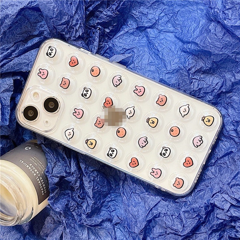 Ốp lưng iphone Ốp Điện Thoại Trong Suốt Hình Bong Bóng Cho iphone13 12Promax 6/6splus/7/7plus/8/8plus/x/xr/xs/11/12/13/pro/max/plus/promax Dinuo case