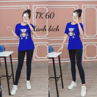 Đồ bộ mặc nhà TK 60 size 45kg-75kg